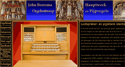 Desktop Screenshot of johnboersma.nl